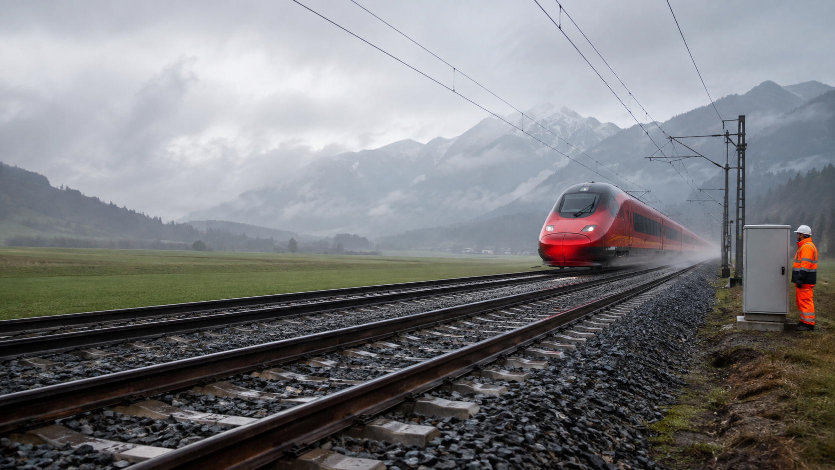 Frecciarossa тества директни влакове от Италия до Мюнхен